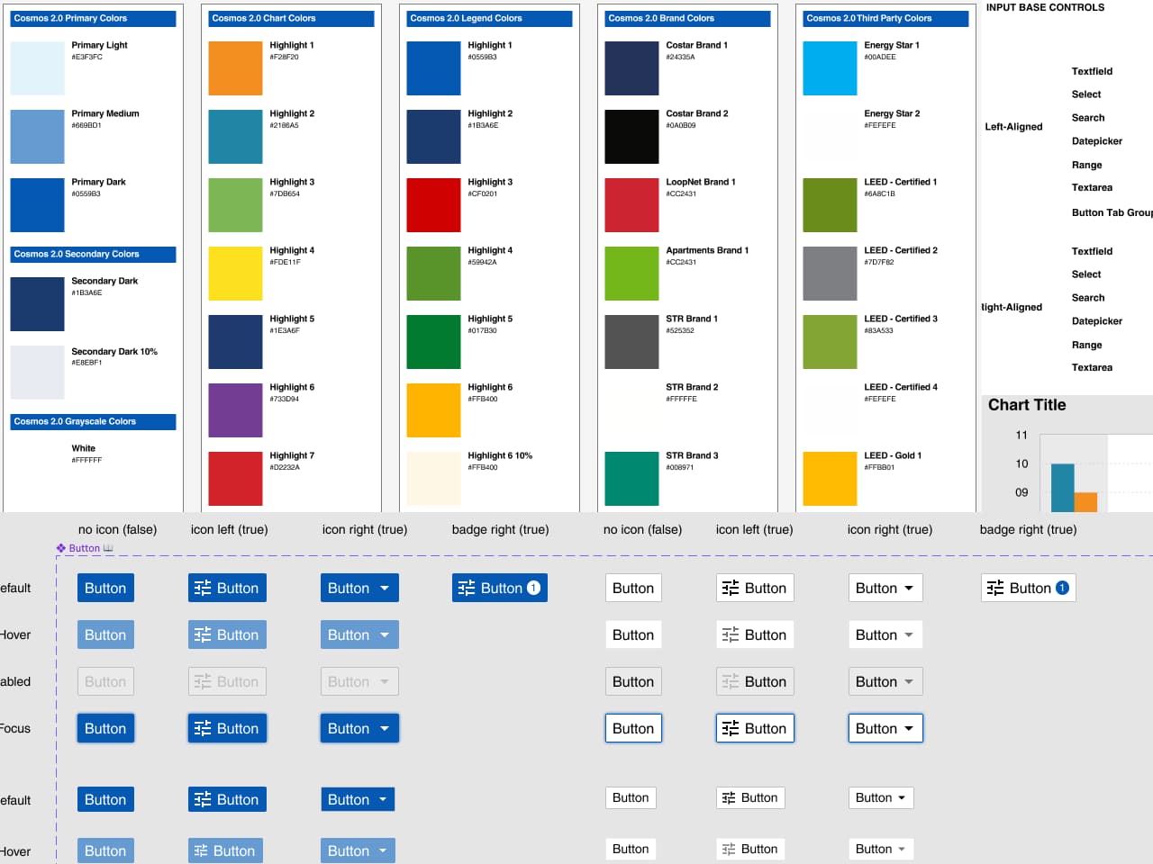 CoStar Cosmos 2.0 Design System